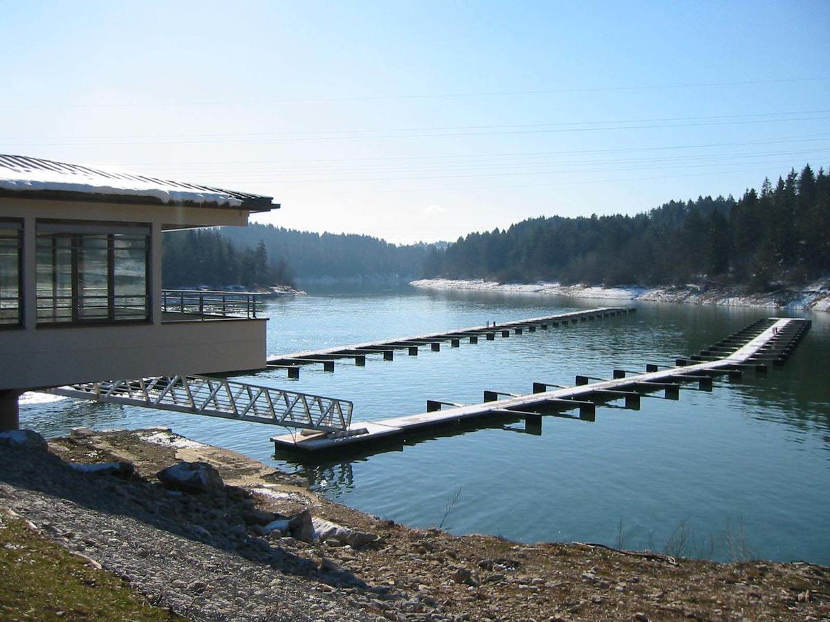 La Grande Marmite Du Lac De Vouglans Villa Pont-de-Poitte Exterior photo